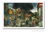 Les Epreuves de Moïse, Sandro Botticelli, 1481-1482. Franc-maçonnerie